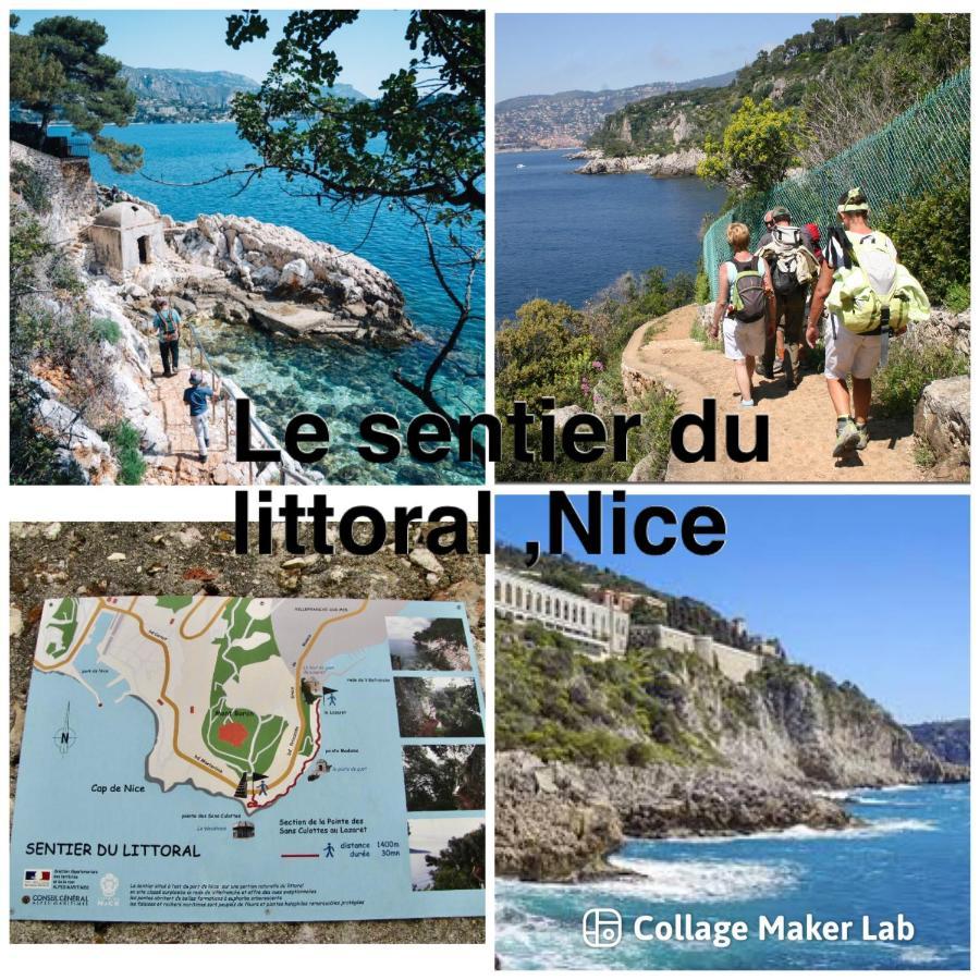 Studio Nice Centre Garibaldi Port Plage Eksteriør bilde